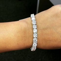 Round Cut Tennise Bracelet